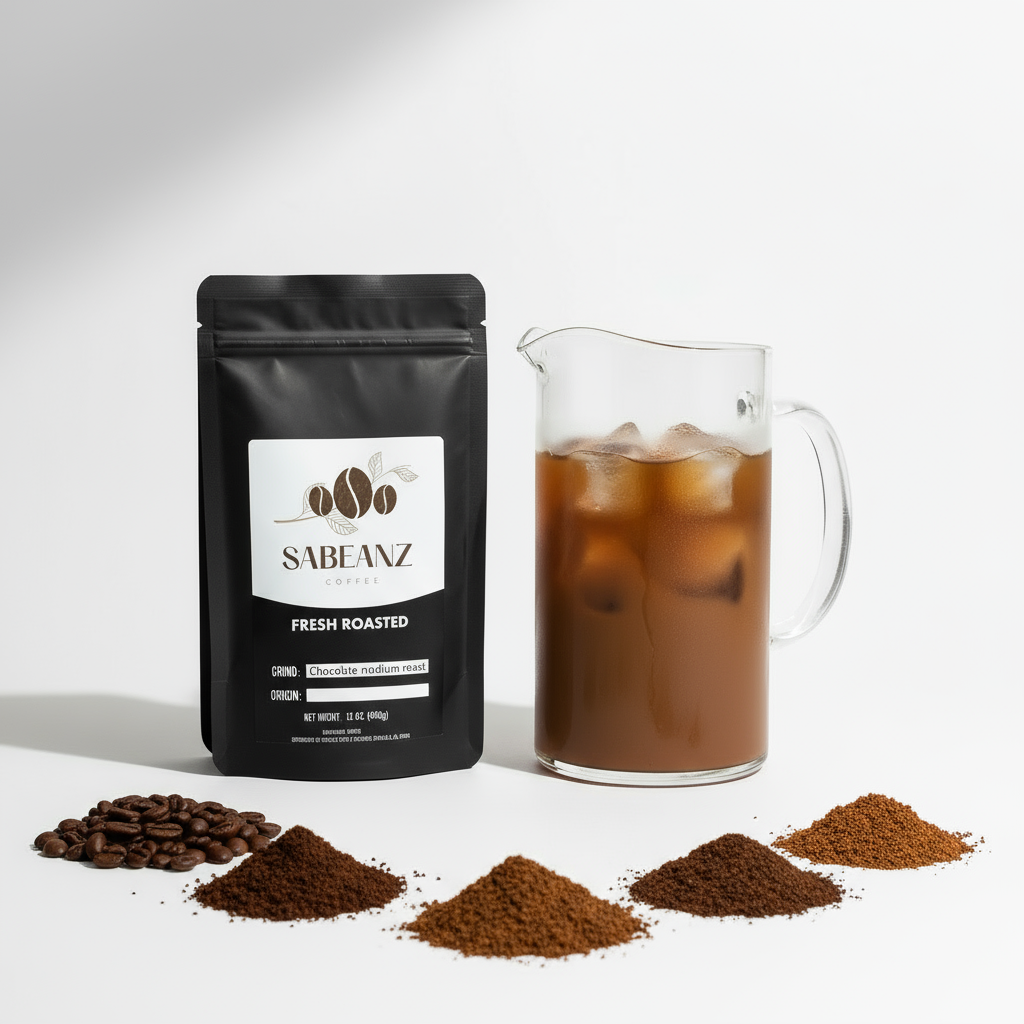 12oz Chocolate medium roast with multiple grinds