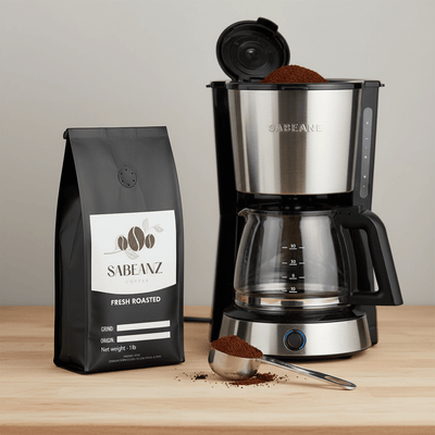 Kenya: Washed Medium - Light Roast Single Origin Coffee Ground/Whole Bean - Multiple Sizes - Citrus Floral Fruity - Sabeanz Coffee & Tea