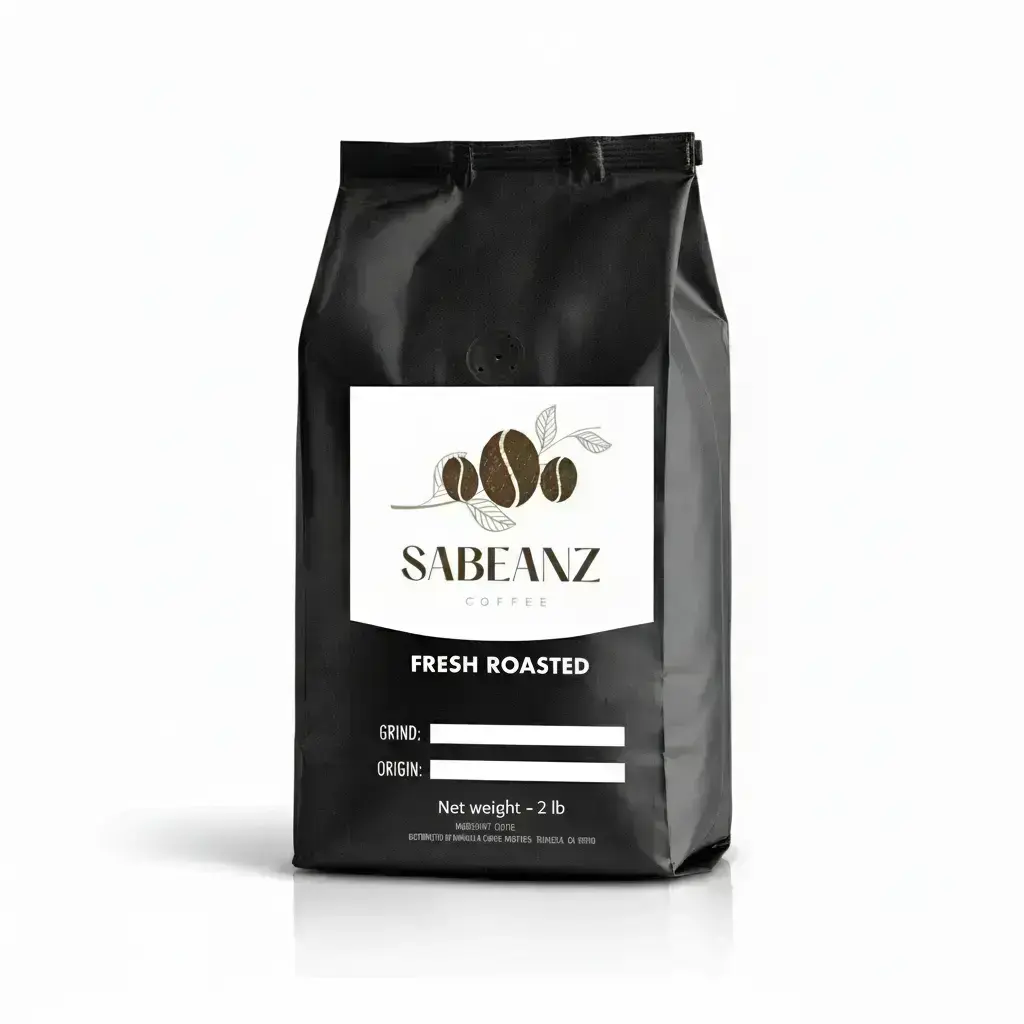 Sabeanz 2lb coffee bag