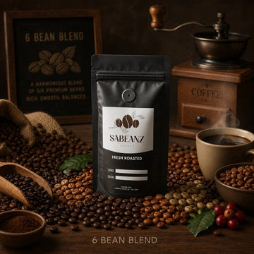 6 Bean Blend Coffee - Sabeanz Coffee & Tea