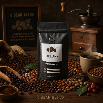 6 Bean Blend Coffee - Sabeanz Coffee & Tea