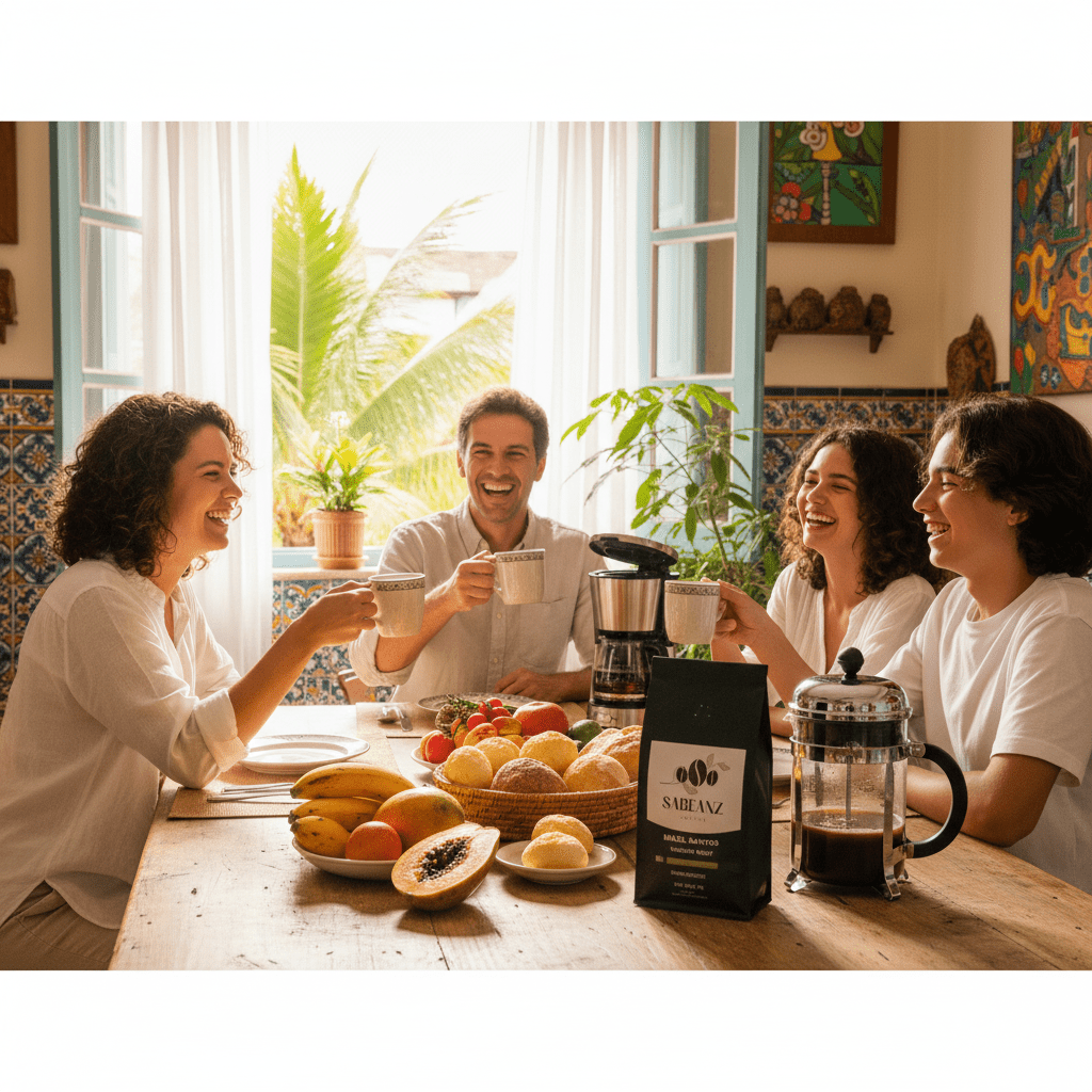 Brazil Santos Medium Roast - Sabeanz Coffee & Tea
