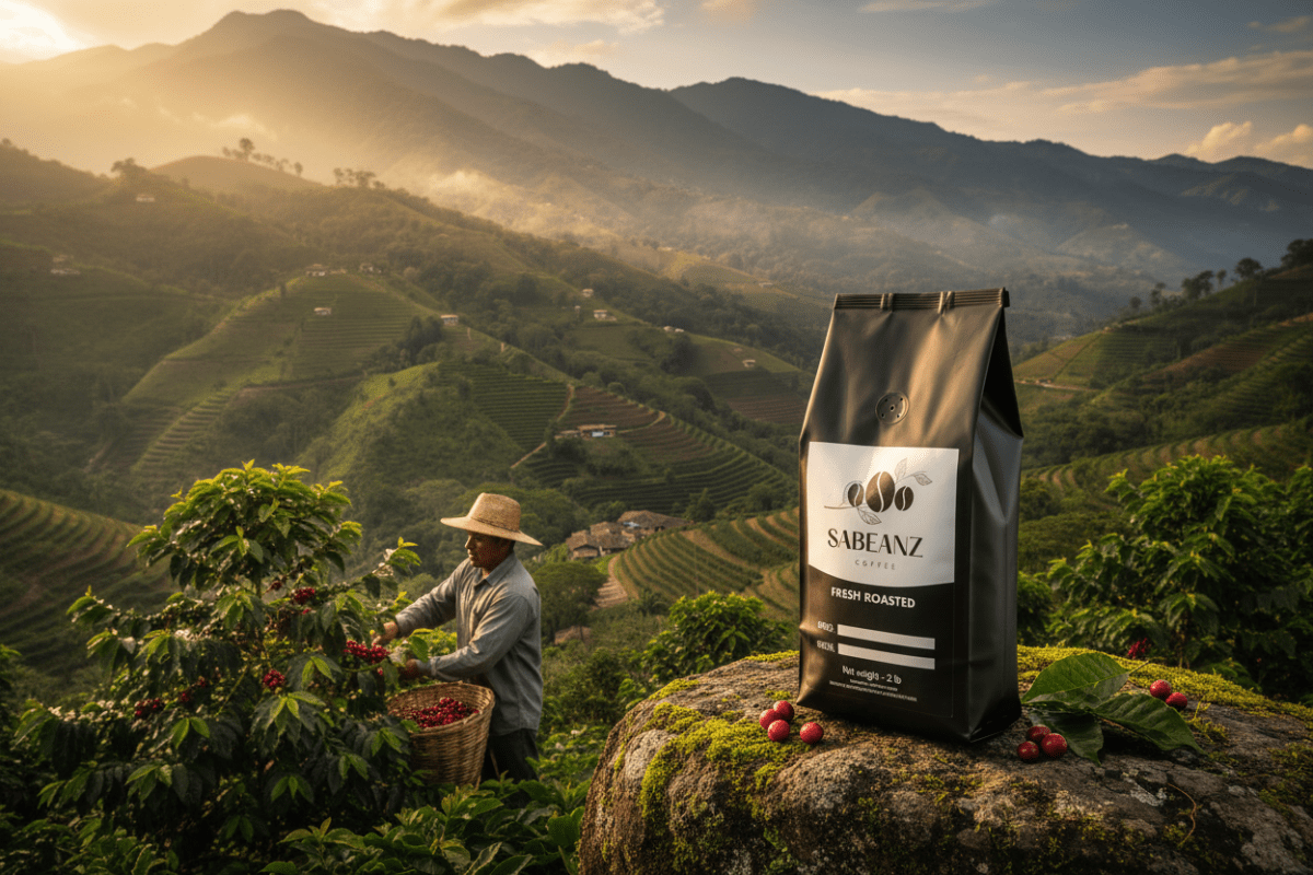 Colombia Medium Roast - Sabeanz Coffee & Tea