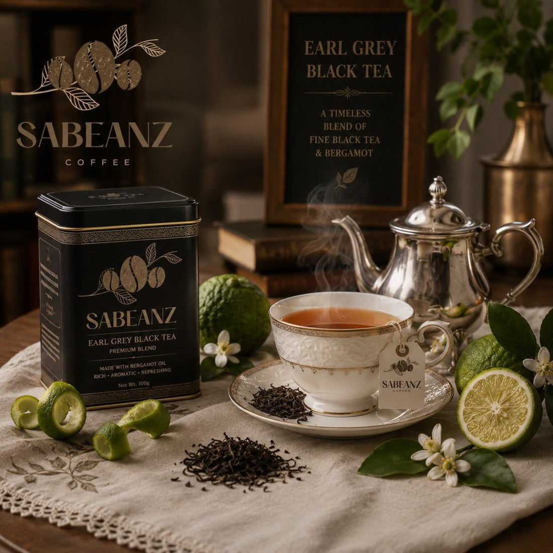 Earl Grey Black Tea - Sabeanz Coffee & Tea