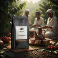 Ethiopia: Ethiopia Washed Light - Medium Roast Coffee Ground/Whole Bean - Multiple Sizes - Blueberry Floral Notes - Sabeanz Coffee & Tea