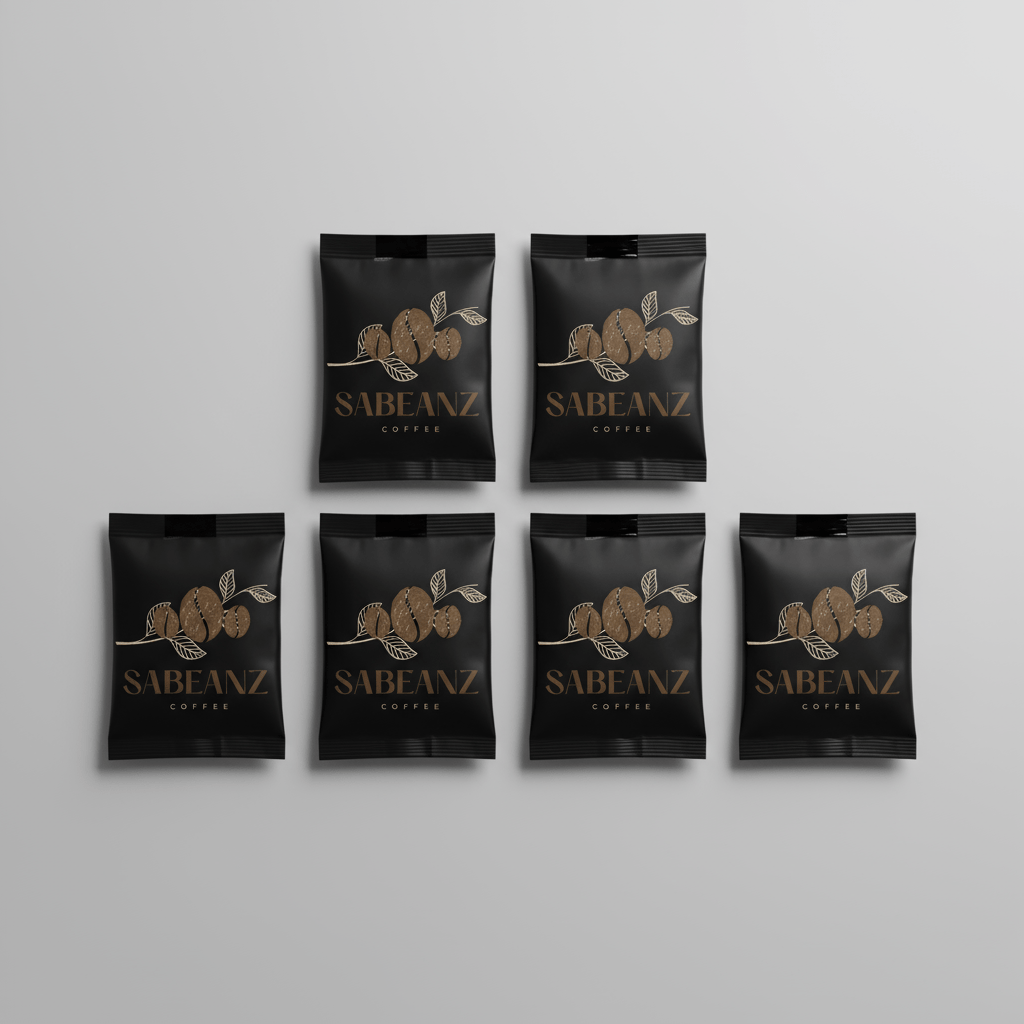 Flavored Coffee Sample Pack - 6 Varieties x 2oz - Gourmet Tasting Collection - Sabeanz Coffee & Tea