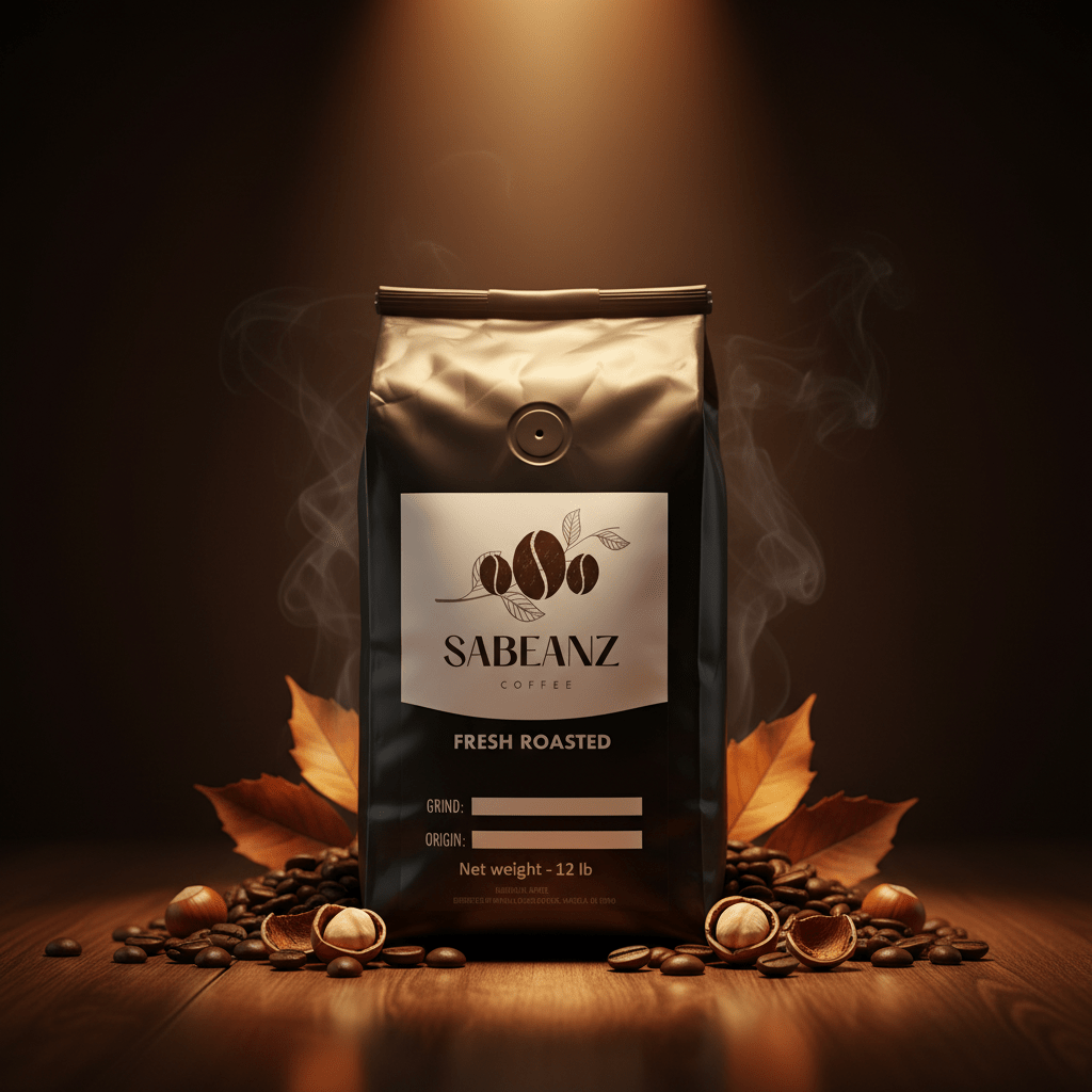 Hazelnut: Nutty Hazelnut Flavor Medium Roast - Sabeanz Coffee & Tea