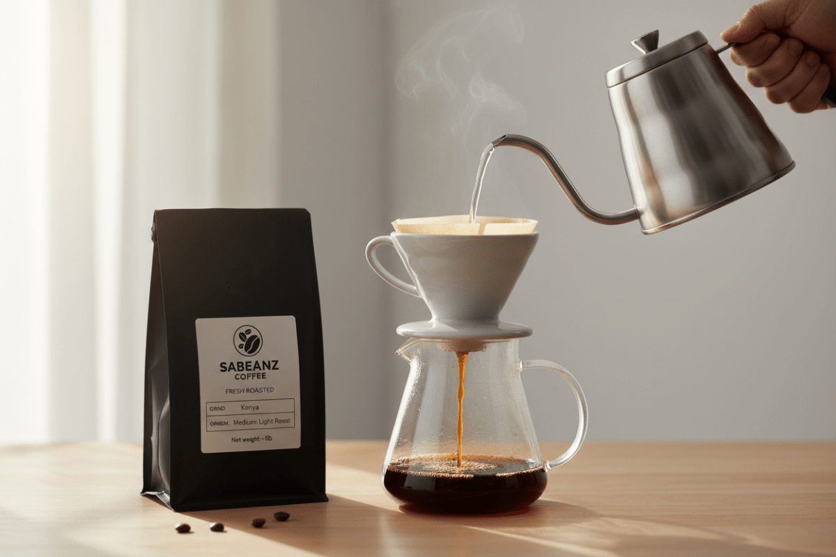 Kenya Medium - Light Roast - Sabeanz Coffee & Tea