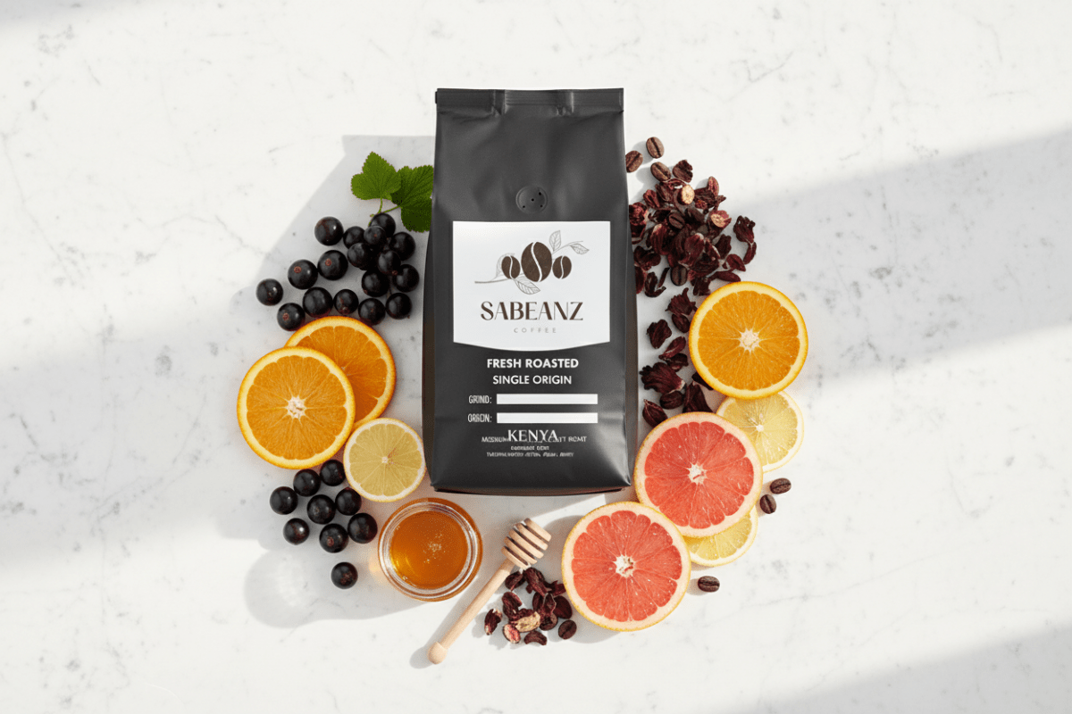 Kenya Medium - Light Roast - Sabeanz Coffee & Tea