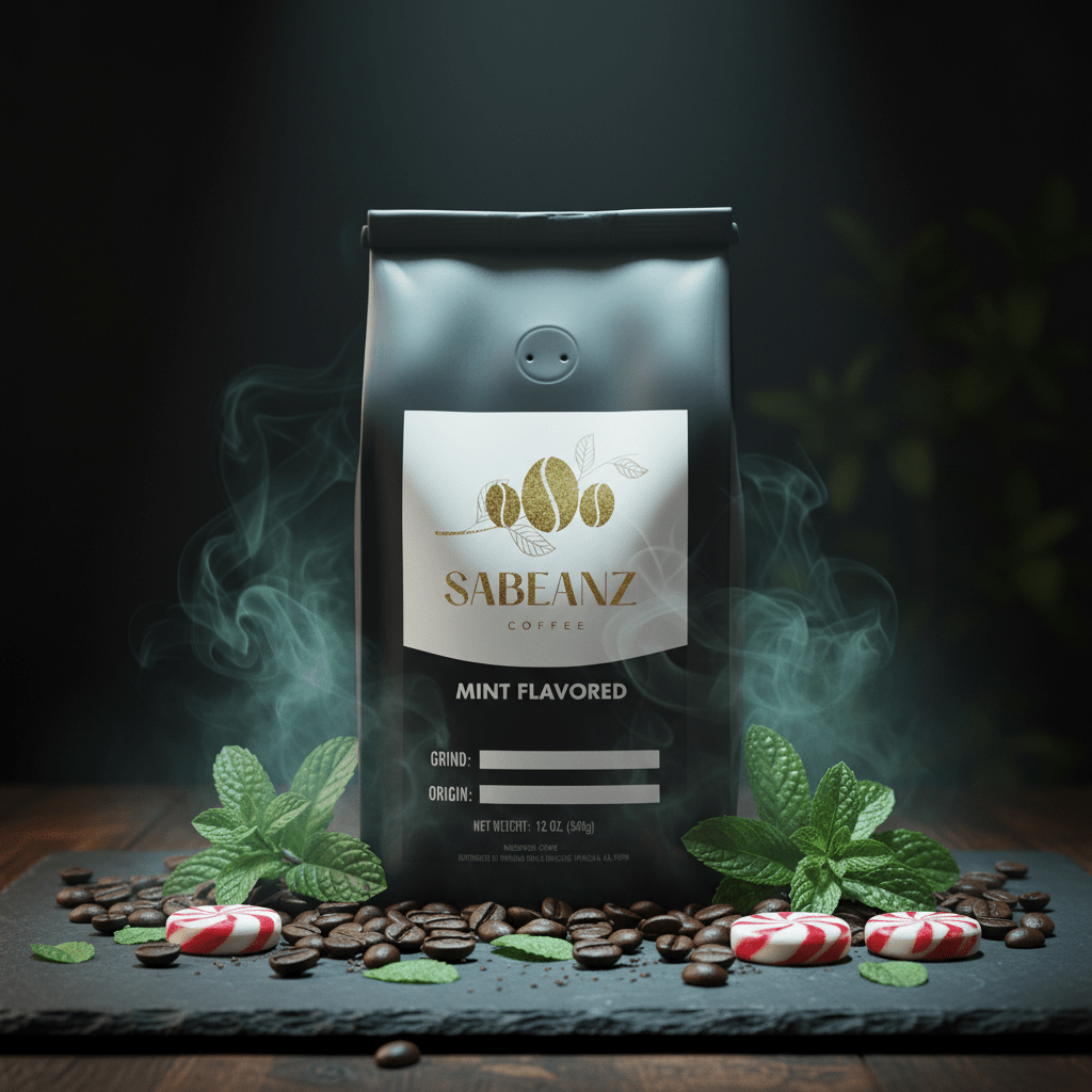 Mint flavored - Medium Roast - Sabeanz Coffee & Tea