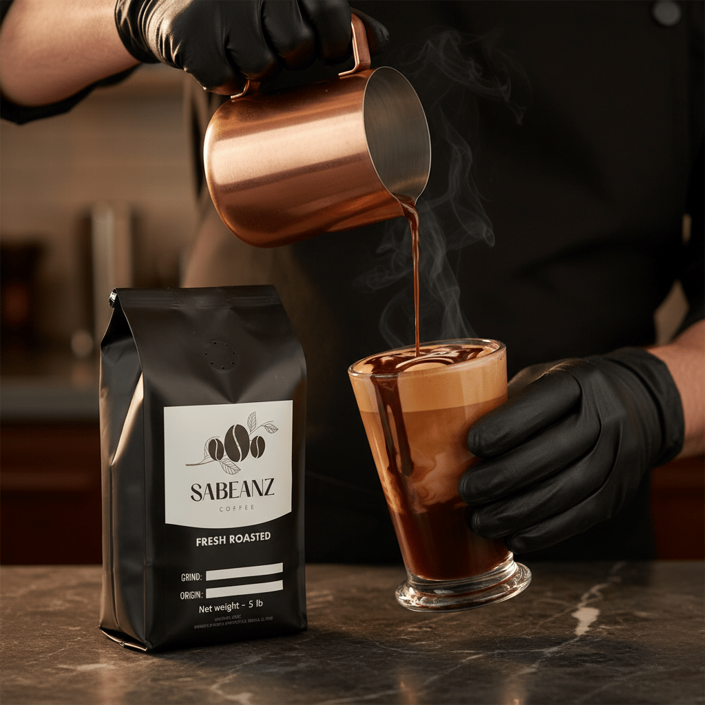 Mocha - Chocolate Espresso Flavor - Sabeanz Coffee & Tea