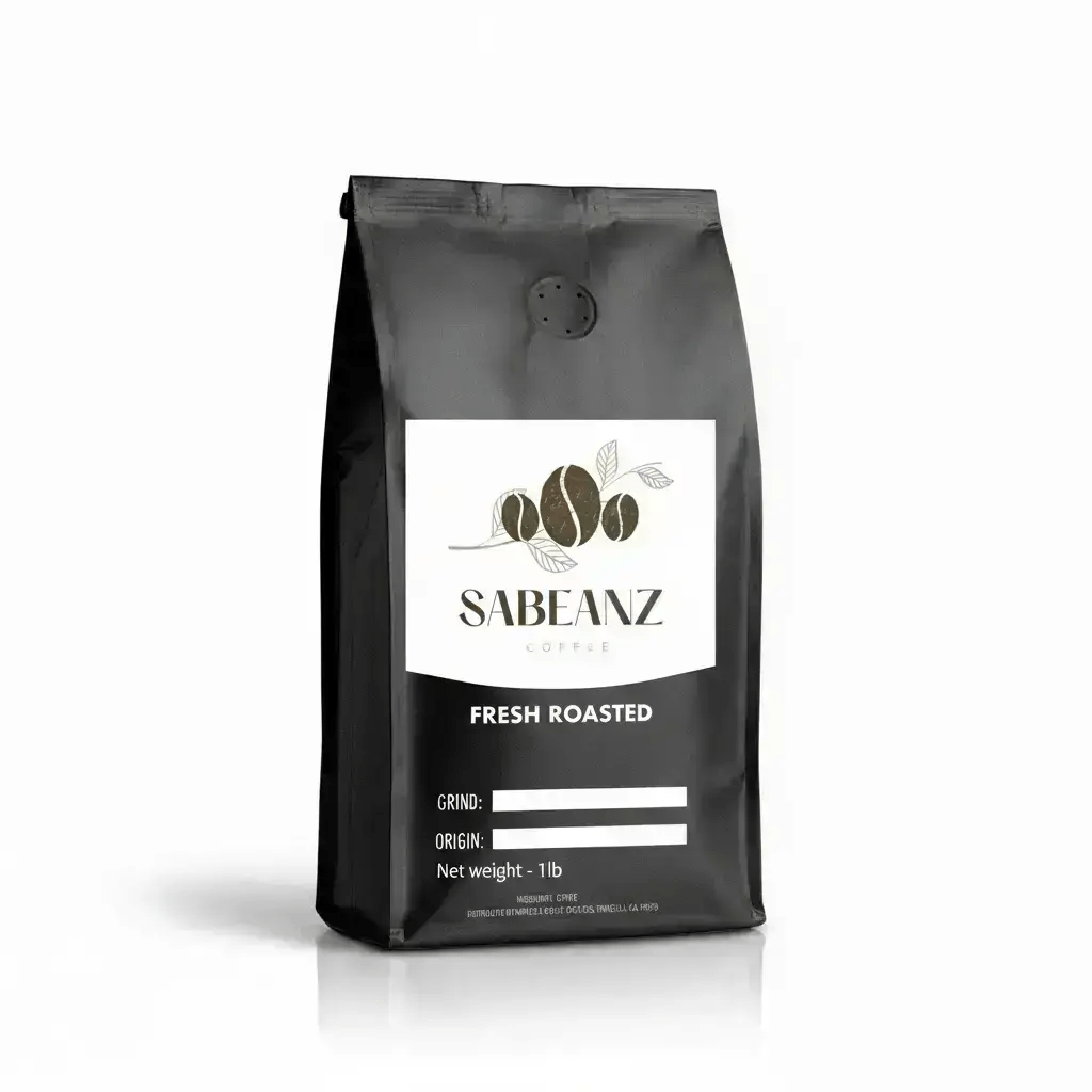 Peru Organic Single Origin Coffee - Medium Roast - Salted Caramel Notes - Sabeanz Coffee & Tea