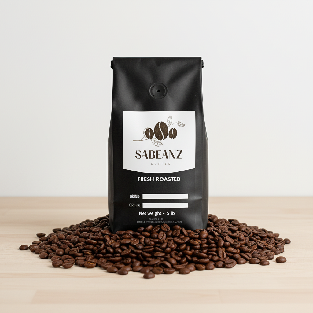 Sabeanz 5lb whole beans