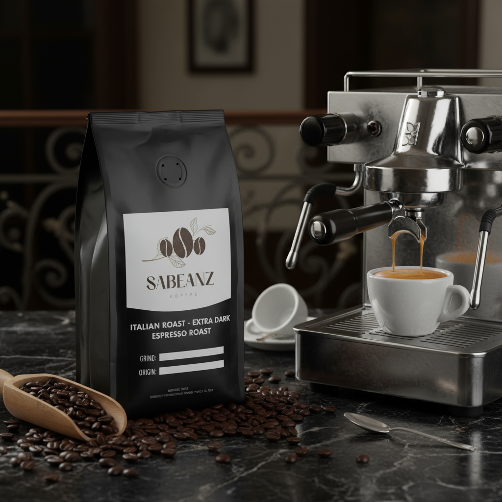Sabeanz Italian Roast Extra Dark Espresso
