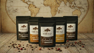 Single Origin Favorites Sample Pack - 6 Varieties - Sabeanz Coffee & Tea