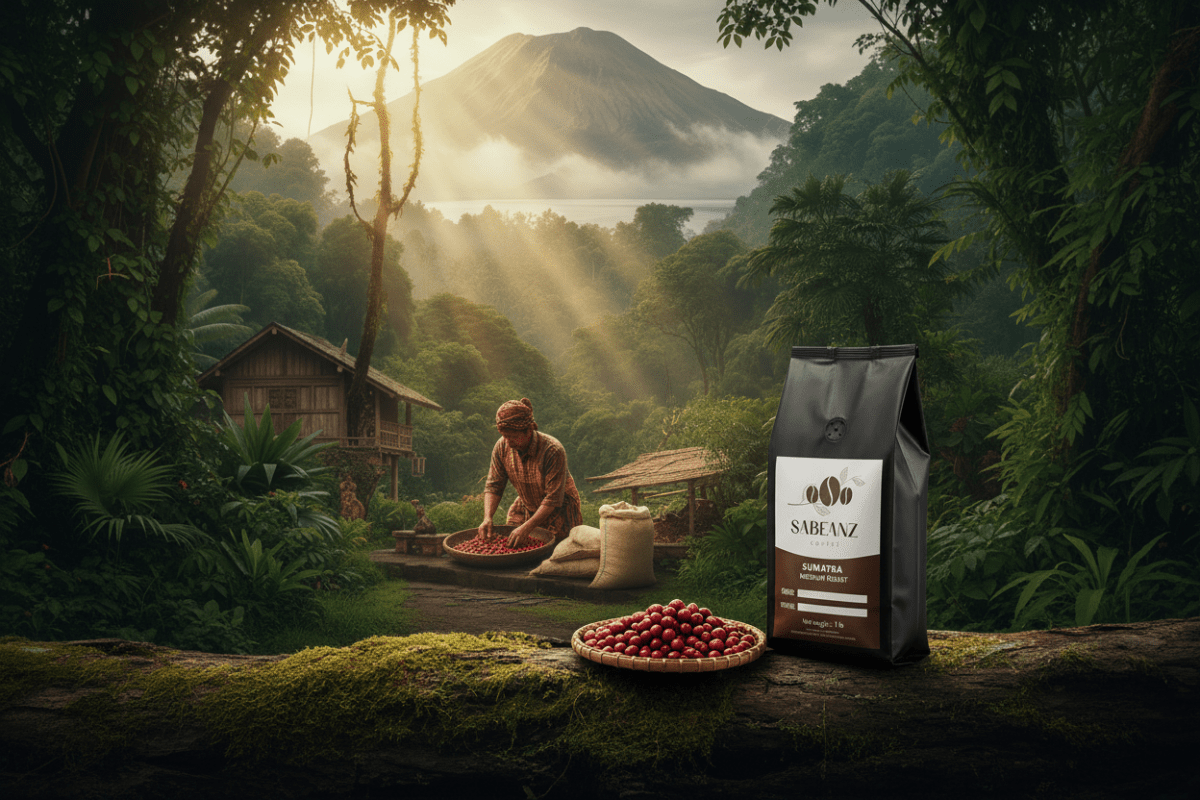 Sumatra Medium Roast - Sabeanz Coffee & Tea