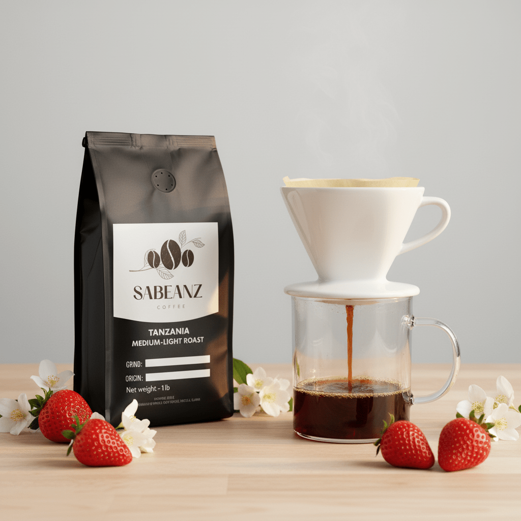 Tanzania Medium - Light Roast - Sabeanz Coffee & Tea