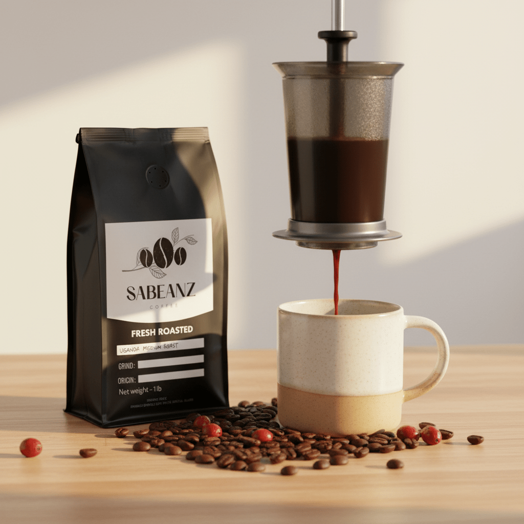 Uganda Medium Roast - Sabeanz Coffee & Tea
