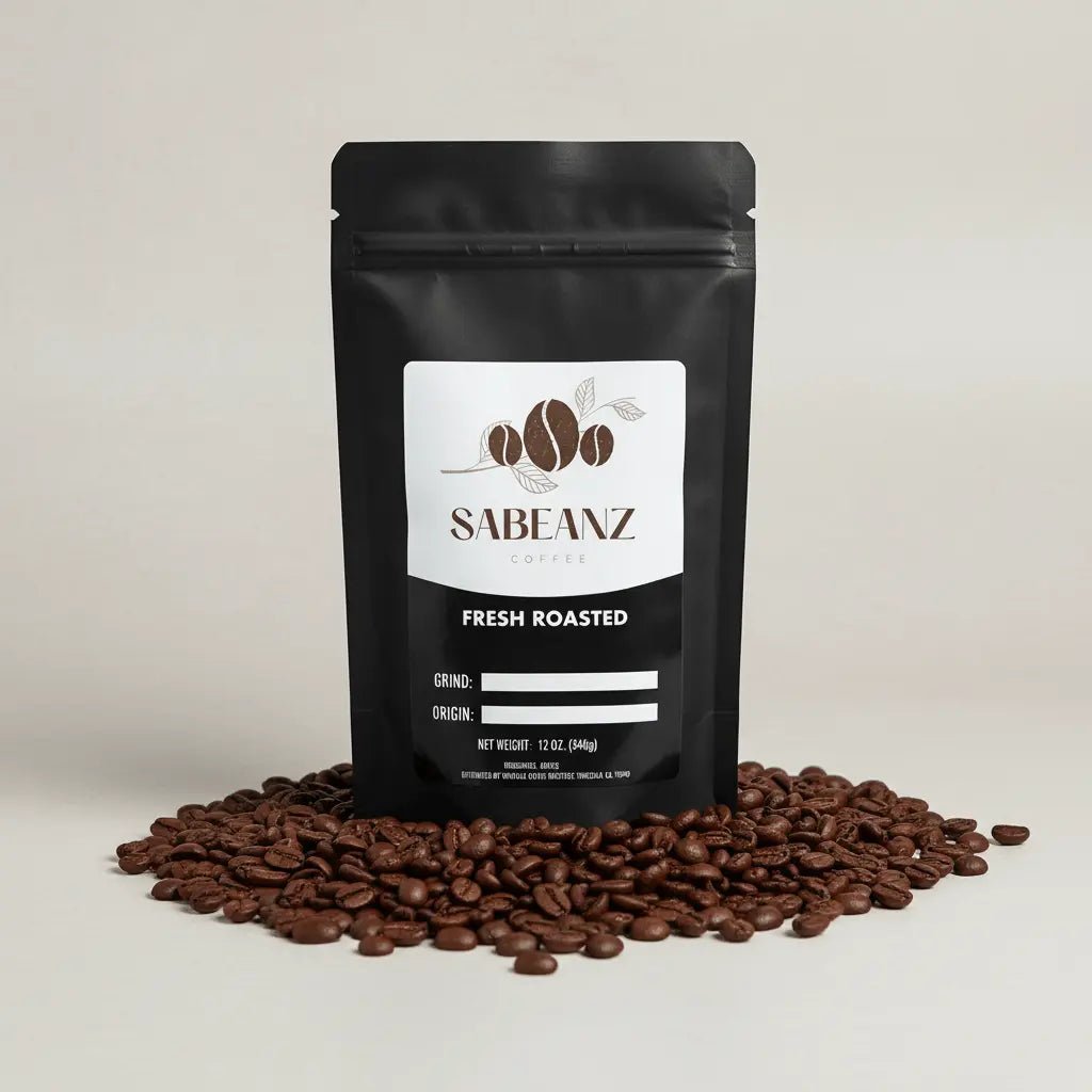 Uganda: Washed Medium Roast Single Origin Coffee Ground/Whole Bean - Multiple Sizes - Chocolate Floral Fruity - Sabeanz Coffee & Tea